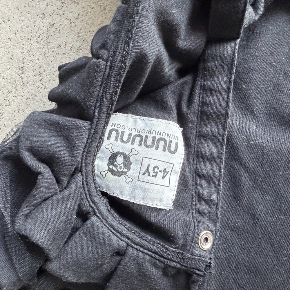 nununu Ruffled collar Tee - Picture 5 of 6